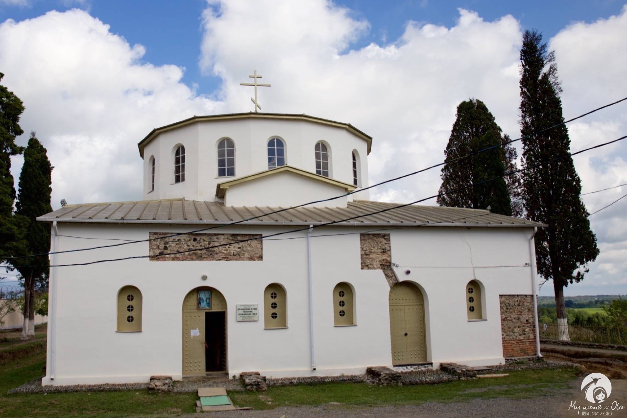 Abkhazia, The monastery of the Assumption in Dranda