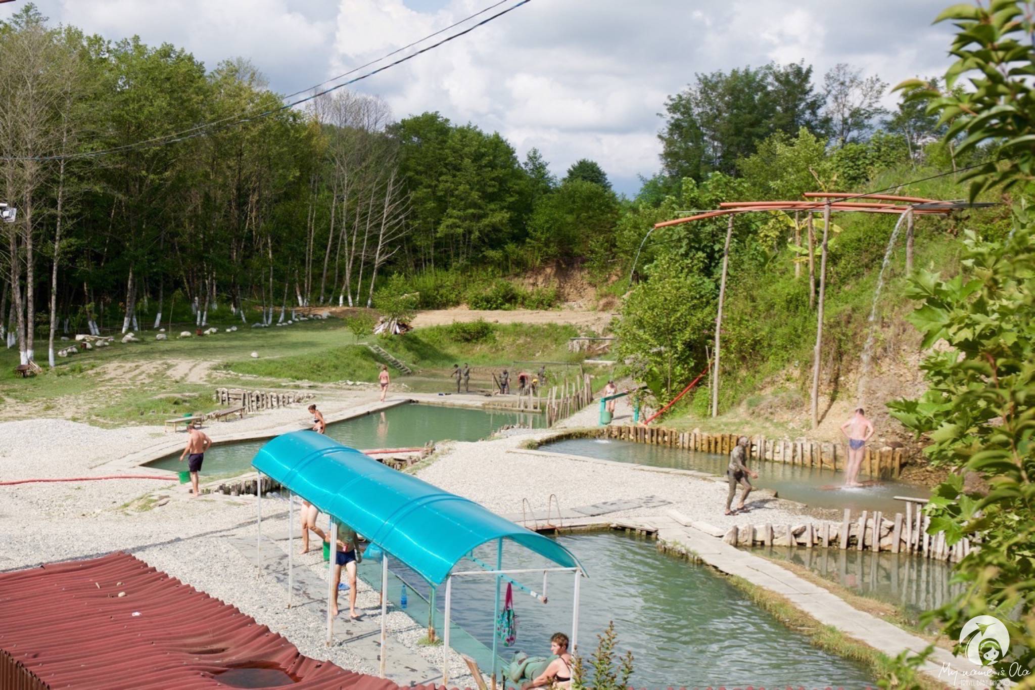 Abkhazia, hot springs, Kyndyg